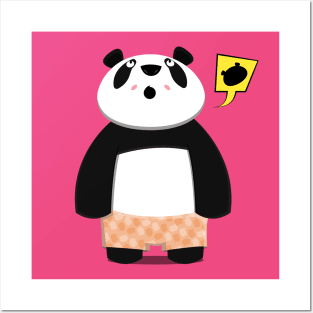 Adorable wondered Panda for teens,girls,boys and babies Posters and Art